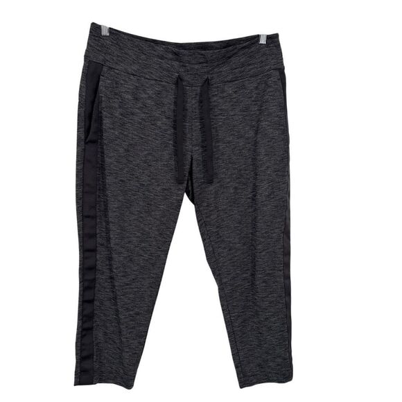 Athleta Downtown Ankle Pants Heathered Gray Size Large Petite - Picture 1 of 8